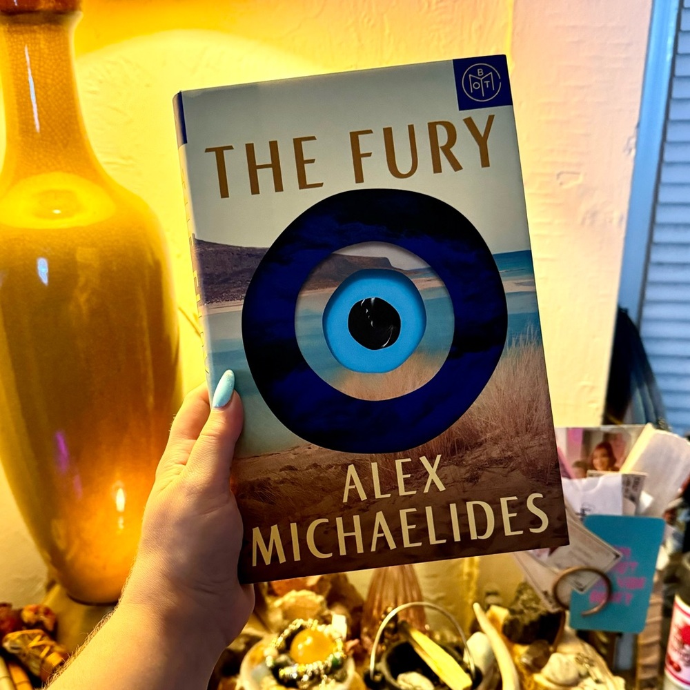 The Fury by Alex Michaelides Book of the Month BOTM Hardcover